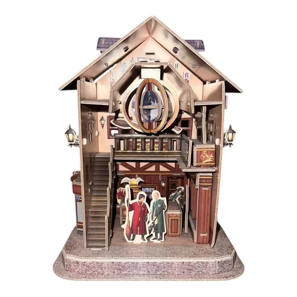 3D Puzzle Harry Potter Quality Quidditch Supplies 71 Pc 3D Jigsaw Assembled